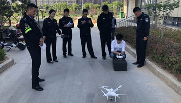 大秦無人機助力公安系統(tǒng)警用無人機比武活動